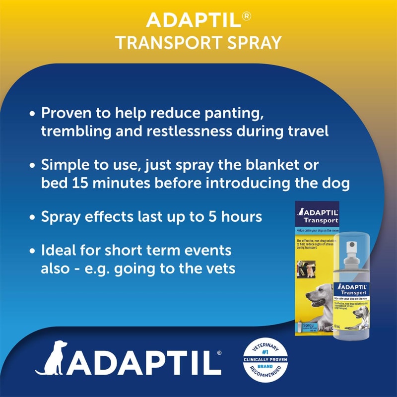 Adaptil Transport Spray 60ml MedicAnimal