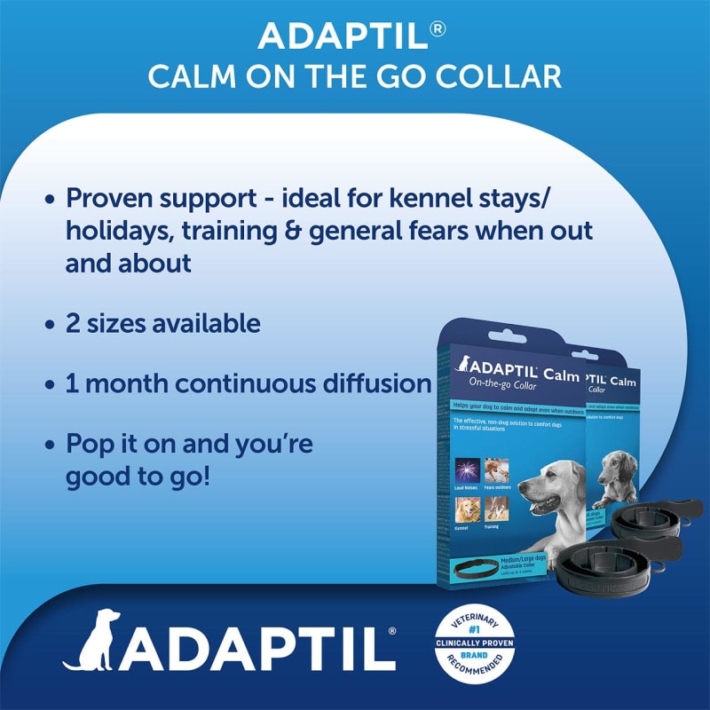Adaptil calming collar for dogs clearance