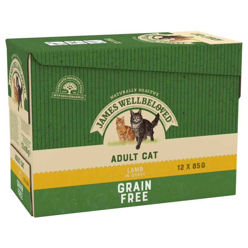 James Wellbeloved Grain Free Adult Cat Wet MedicAnimal