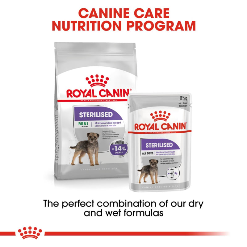Royal Canin Sterilised Mini Adult Dry Dog MedicAnimal