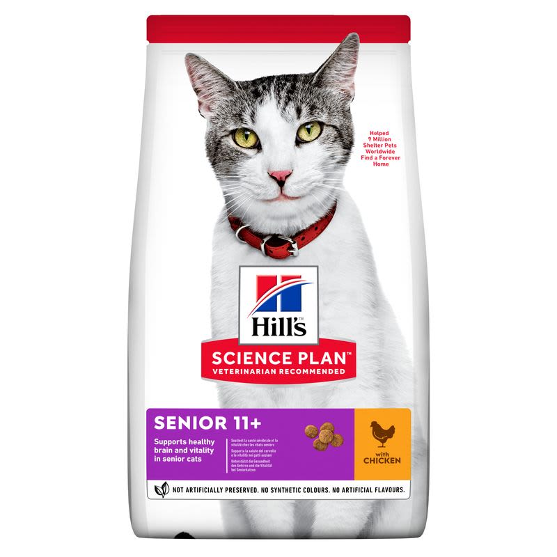 Food for senior cats sales