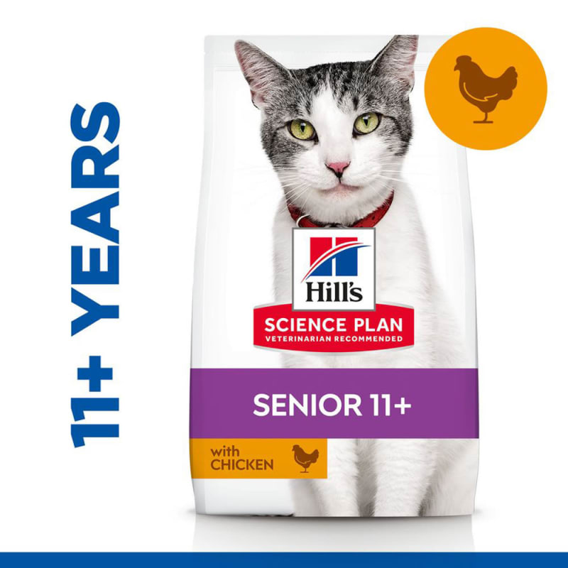 Hills deals senior cat