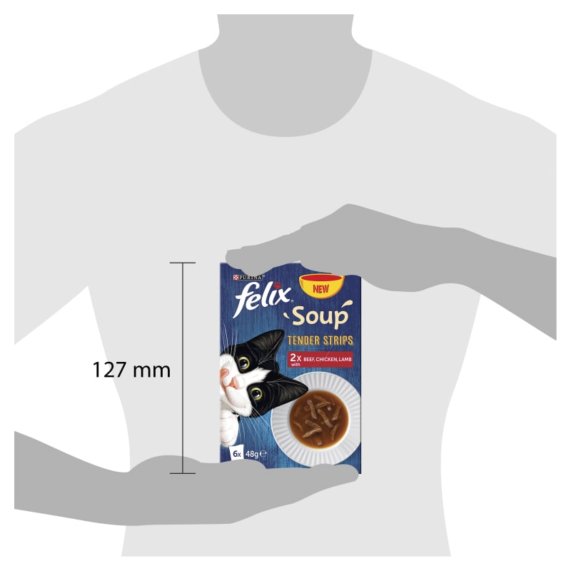 Felix Soup Tender Strips Adult Wet Cat MedicAnimal