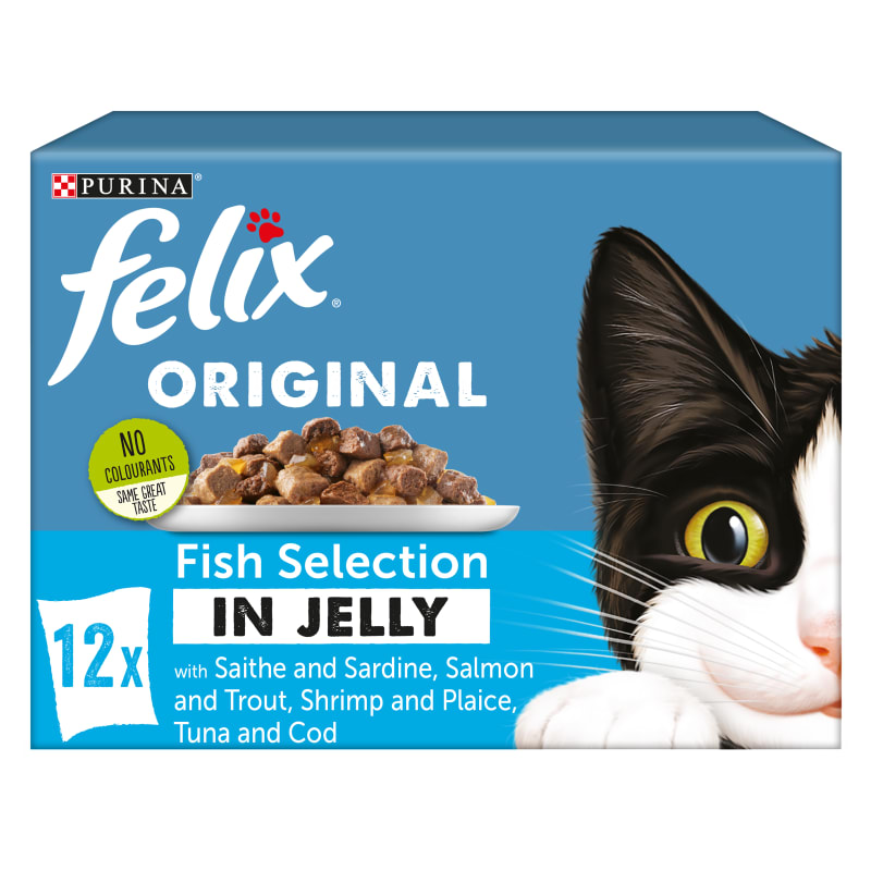 Felix Fish Selection in Jelly Cat Food MedicAnimal