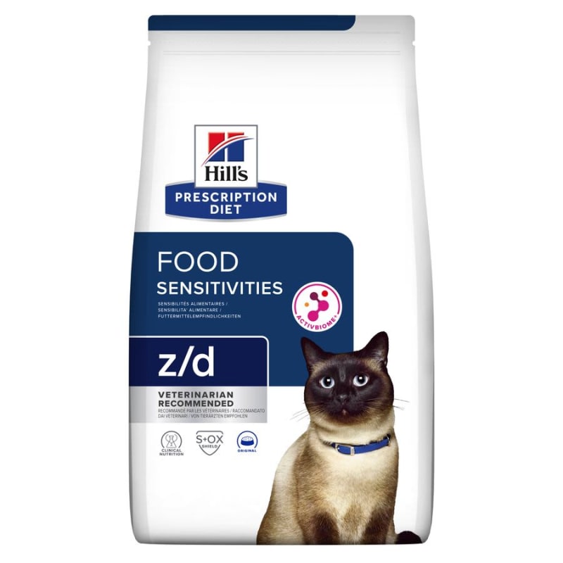 Cat food discount intolerance