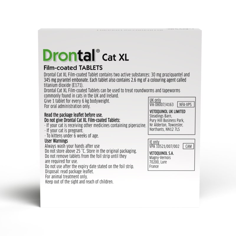 Drontal cat worming tablets cheap