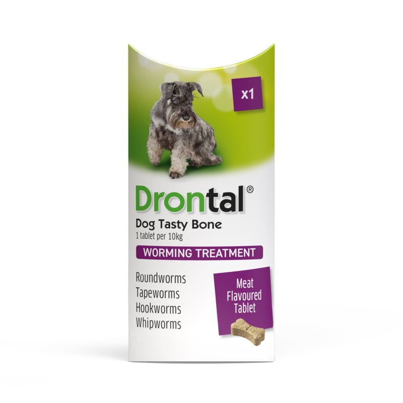 Drontal Tasty Bone Wormer Tablets for MedicAnimal