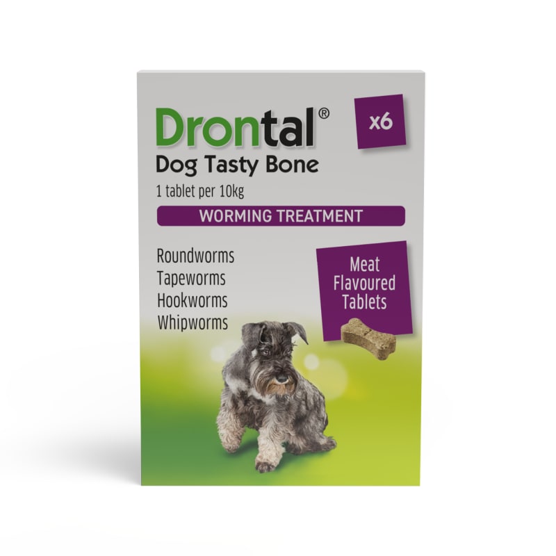 Drontal Tasty Bone Wormer Tablets for MedicAnimal