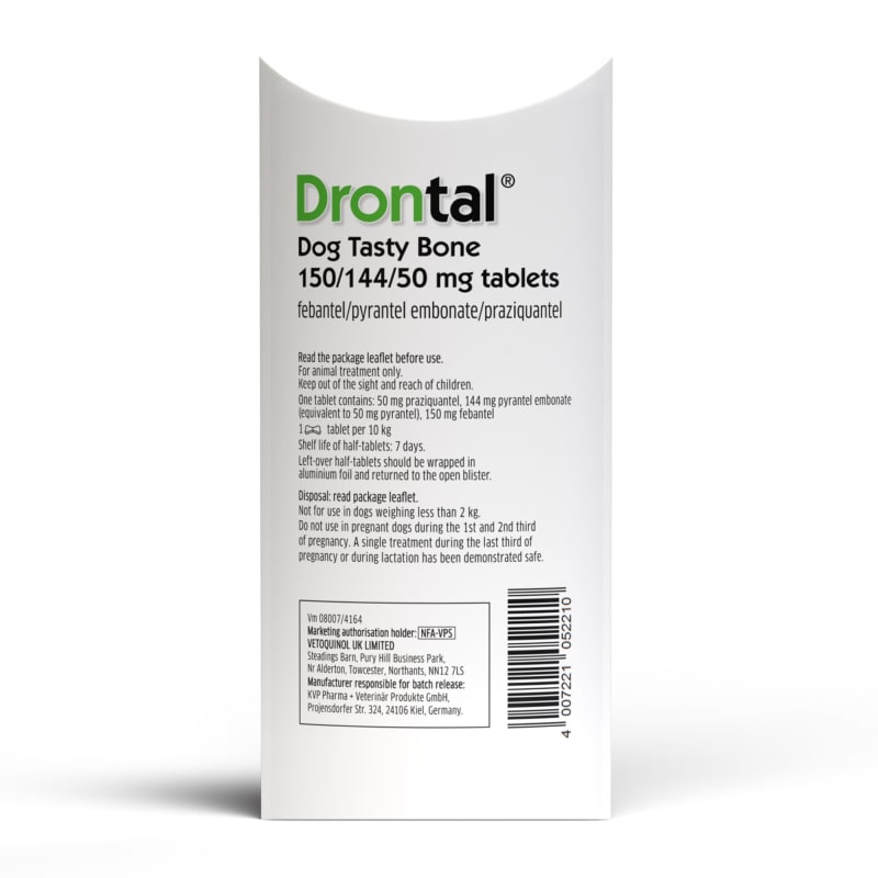 Drontal small top dog wormer