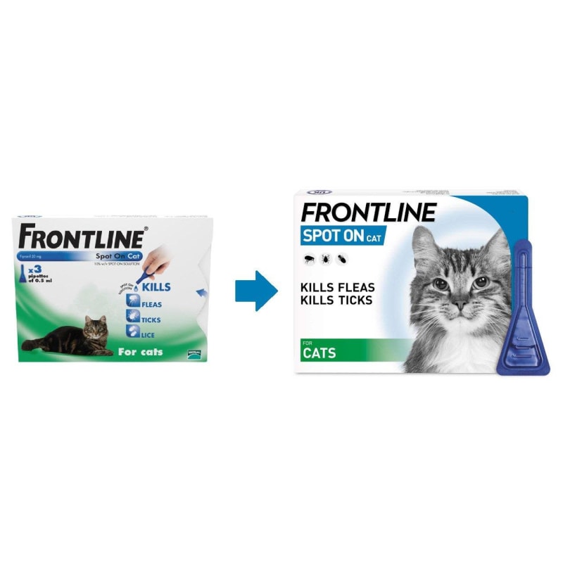 Flea tick frontline online spot