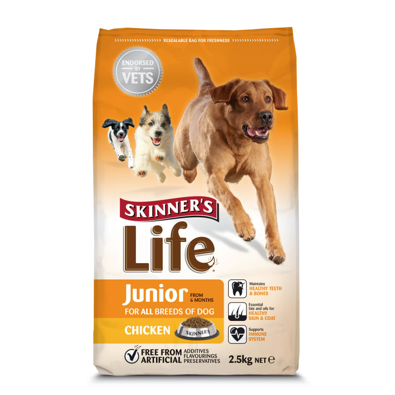 Skinner s Life Junior Chicken Dry Dog Food MedicAnimal