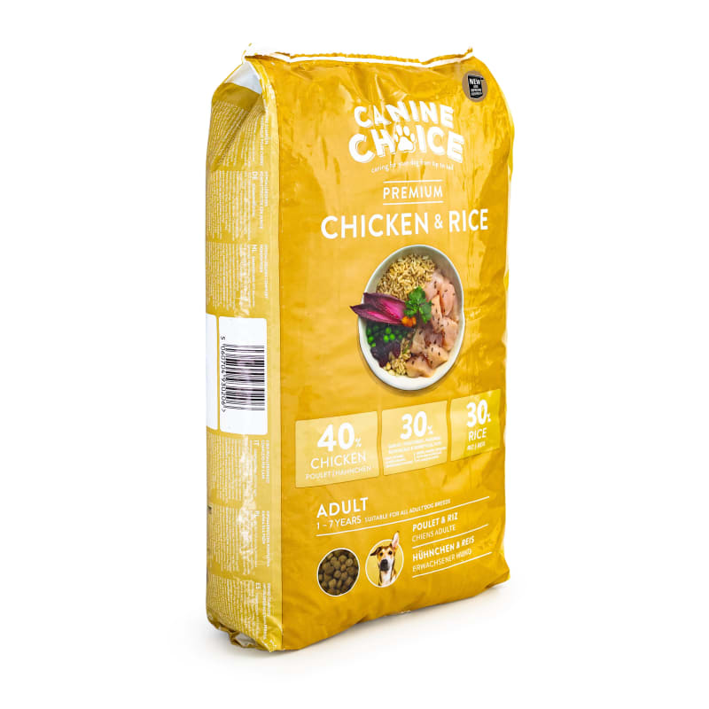 Canine choice adult clearance