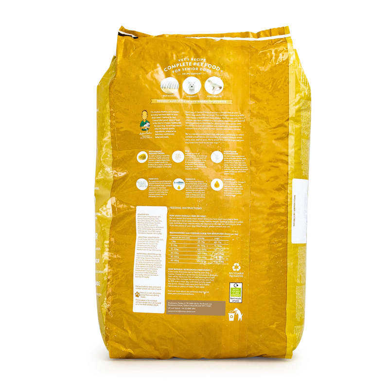Canine Choice Premium Senior Dry Dog Food Chicken 2kg Chicken
