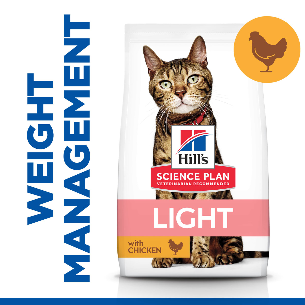 Hills science plan light cat clearance