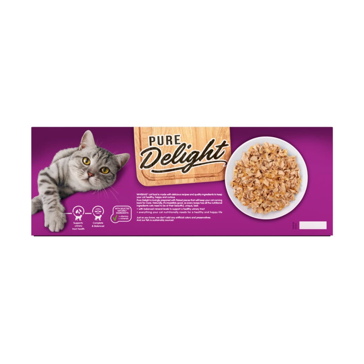 Whiskas pure delight clearance
