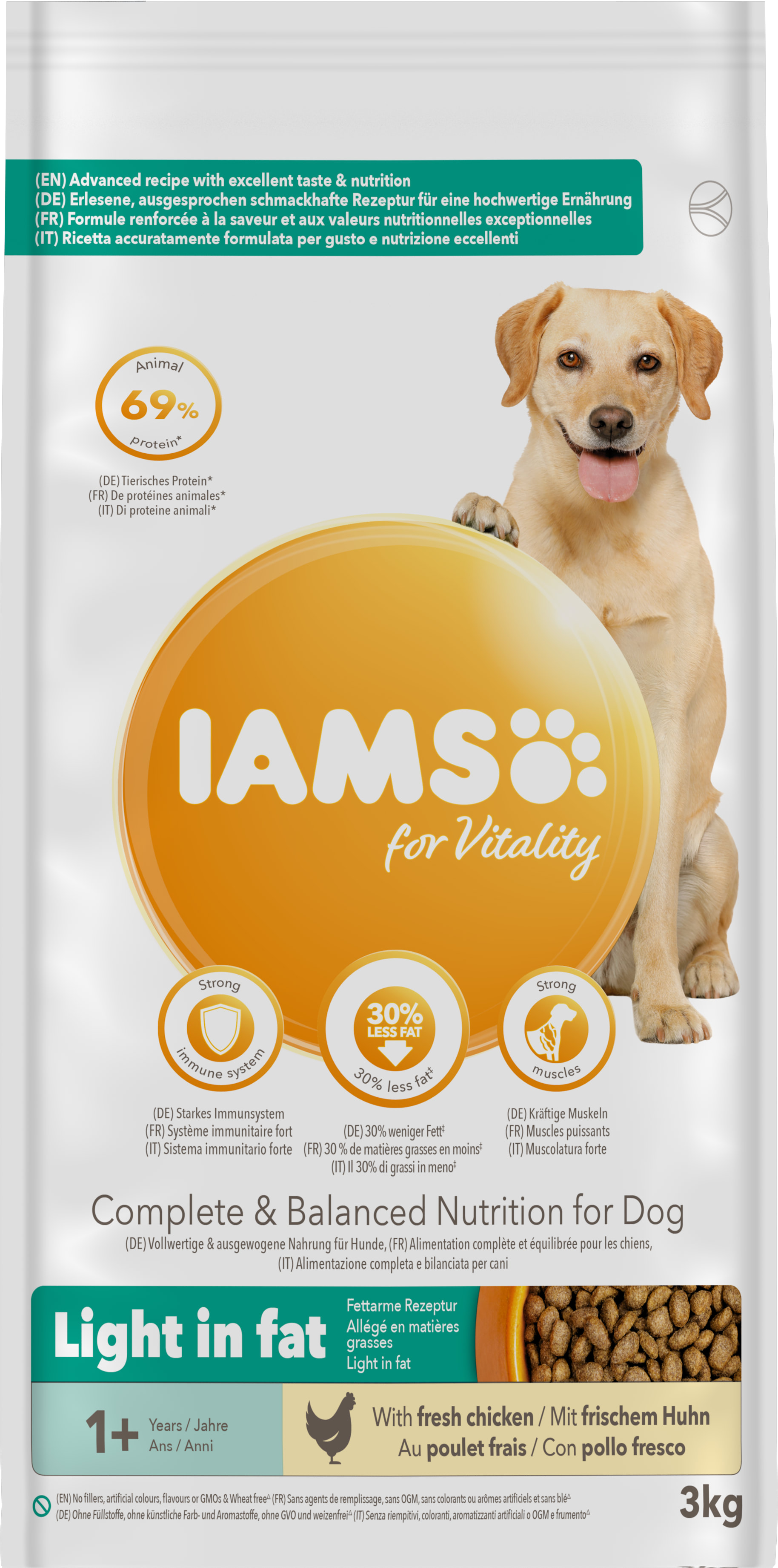 Iams for Vitality Low Fat