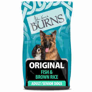 Burns Adult Hundefutter Fisch & Reis