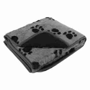 Danish Designs Sherpa Fleece Grey Blanket