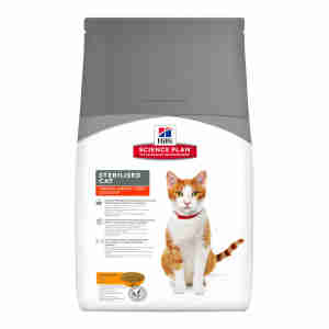 Hills Young Adult Sterilised (Kip) voor katten