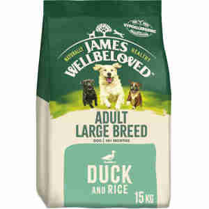 James Wellbeloved Adult Large Dog - Canard & Riz