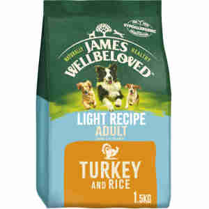 James Wellbeloved Dog Adult Turkey & Rice Light