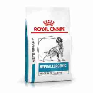 Royal Canin- Vet Diet Canine - Hypoallergenic Moderate Calorie