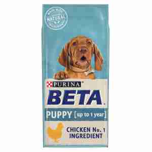 Beta Puppy Hundefutter für Welpen Huhn & Reis 14kg