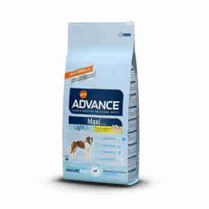 ADVANCE Maxi Light Hundefutter mit Huhn & Reis