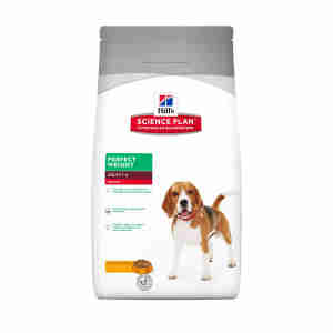 Hills Perfect Weight Canine Adult Medium Hundefutter