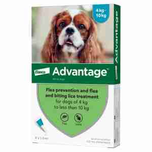 Advantage 100 for Dogs 4-10kg