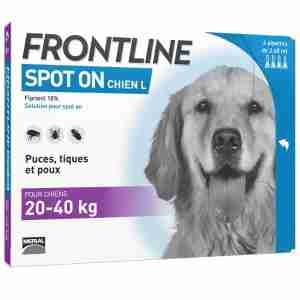 Frontline Spot On pour Grand Chien (20-40kg)