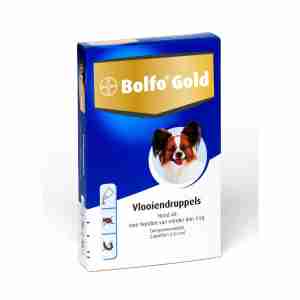 Bolfo Gold Hond 40 (tot 4kg)