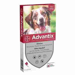 Advantix Chien Moyen de 10 à 25 kg