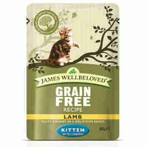 James Wellbeloved – Kitten Nassfutter (Lamm)