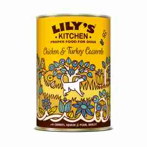 Lilys Kitchen Boîtes Chien - Casserole Poulet & Dinde