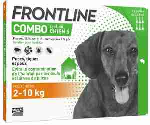 Frontline Combo pour Petit Chien (2-10kg)