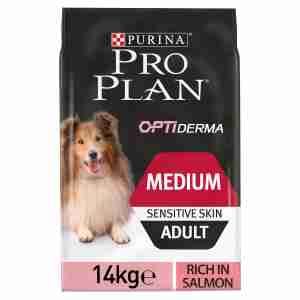 Purina PRO PLAN Medium Adult Sensitive Skin Lachs