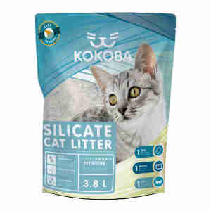 Kokoba Silikat Katzenstreu zur Geruchskontrolle