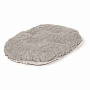 Danish Design Gestepptes Hundekissen Bobble Pewter