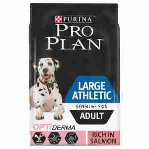 Purina Pro Plan Dog Large Adult Athletic with Sensitive Skin with Optiderma mit Lachs