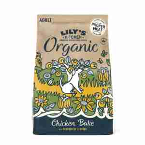Lily's Kitchen Organic Adult Chicken & Vegetable Bake Dry Food for Dogs