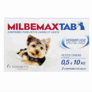 Milbemax Comprimés pour Chiens et Chiots (0.5-5kg)