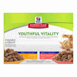 Hill`s Science Plan Feline Adult 7+ Youthful Vitality Multipack