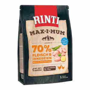 Croquettes Pour Chien Rinti Max-i-mum Au Poulet Sans Céréales