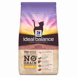 Croquettes Hill’s Ideal Balance sans céréales pour chats adultes