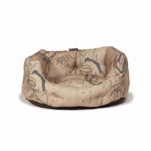 Danish Design Vintage Maps Deluxe Slumber Bed