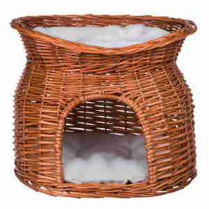 Trixie Wicker Cat Cave and Bed