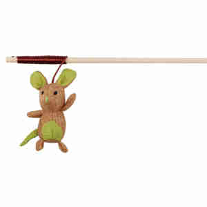 TRIXIE Speelstok met Muis met Kattenkruid
