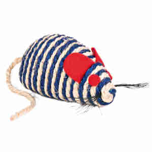 TRIXIE Muis van Sisal met Kattenkruid