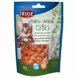 Trixie Premio Cheese Chicken Cubes for Cats